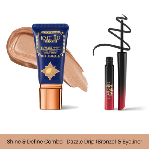 LoveChild Shine Define Combo | Dazzle Drip Bronze