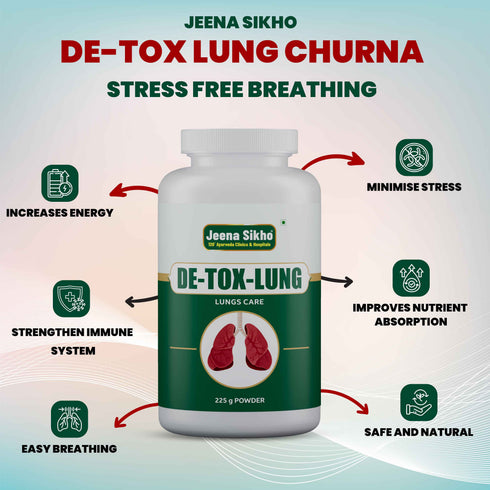 Jeena Sikho De Tox Lung Powder