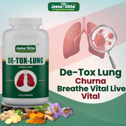 Jeena Sikho De Tox Lung Powder