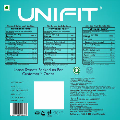 UNIFIT Decadent Laddoo Box