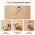 Vinod Decora Stainless Steel Baby Spoon Set of 12 Piece Heavy Gauge Steel Mirror Finish Rust Free Tough Strong and Durable