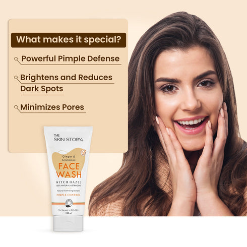 The Skin Story Pimple & Acne Control Face Wash