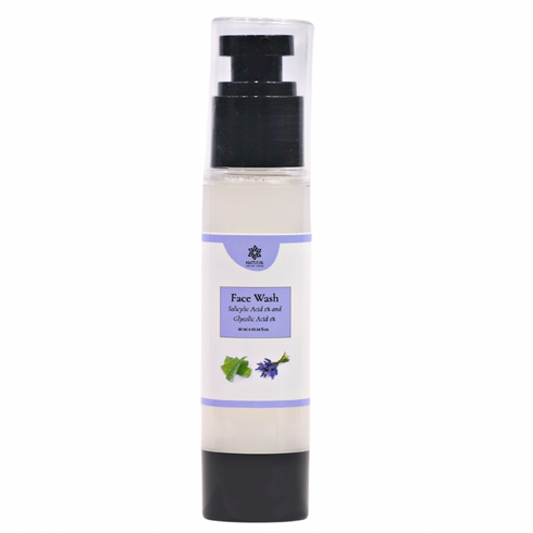 Natuur Face Wash Salicylic & Glycolic Acid For Pigmented & Acne Skin