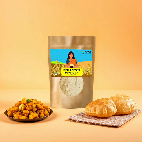 Kiwi Delhi Bedmi Puri Atta