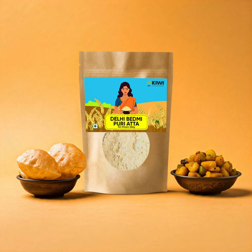 Kiwi Delhi Bedmi Puri Atta