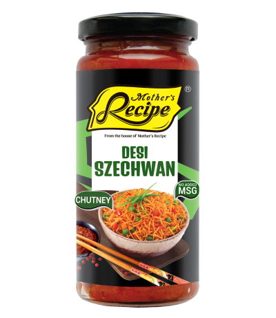 Mothers Recipe Pune Desi Szechwan Glass Bottle