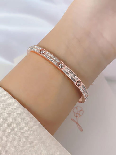 Designs & You Women Stainless Steel Rose Gold