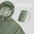 XYXX Ozone Polyester Parka Jacket - Sage Green