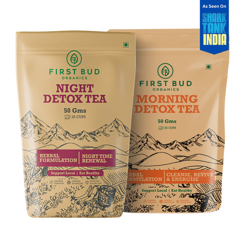 First Bud Organics Detox Tea Combo