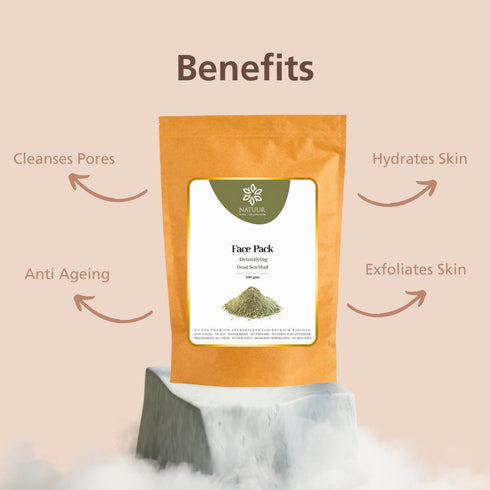 Natuur Dead Sea Mud Detoxifying Face Pack