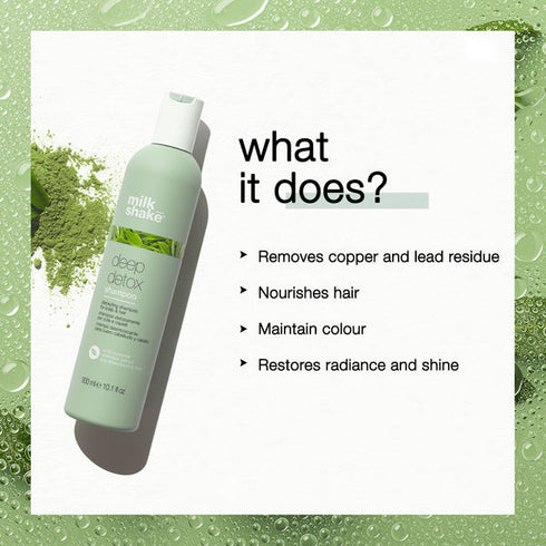 Milk shake deep detox shampoo