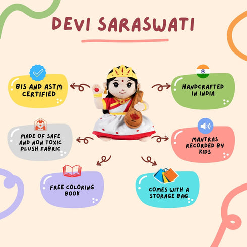 Panda's Box Mantra Chanting Devi Saraswati