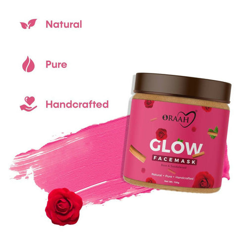Oraah Beauty Care Combo |Hair Oil + Hair Mask + Glow Face Mask