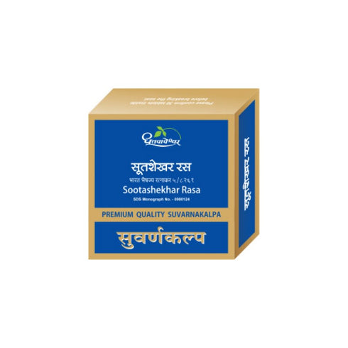 Dhootapapeshwar Sootashekhar Rasa Premium Quality Suvarnakalpa