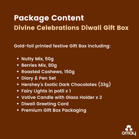 Omay Foods Divine Celebrations Diwali Gift Box