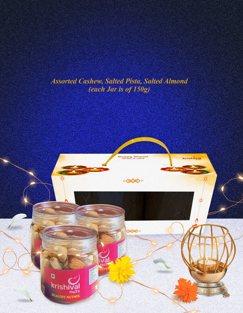 Krishival Diwali Triple Celebration Jar Box