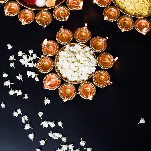 Samskara Home Diya Urli Set of 3