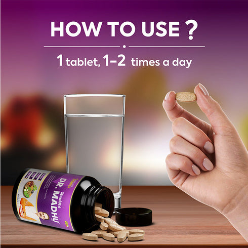 Jeena Sikho Ayurvedic Medicine for Diabetes Dr Madhu Care Tablets