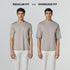 XYXX Drift Cotton Oversized T-shirts Smoky Beige