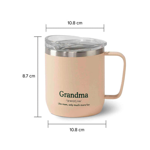 Vahdam Tea Drift Mug Insulated Grandma