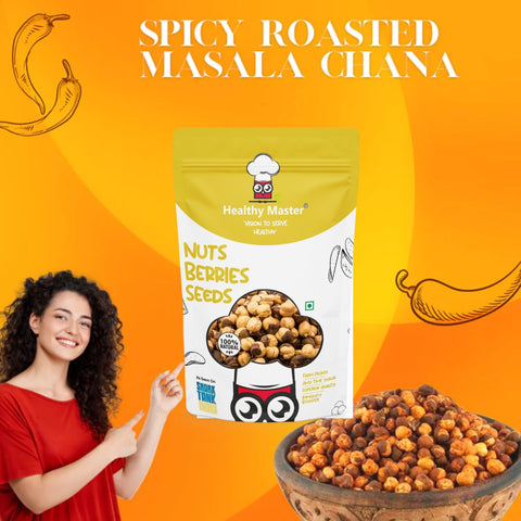 Healthy Master Spicy Roasted Masala Chana