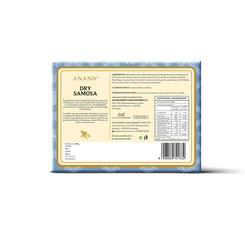 Anand Sweets Dry Fruit Samosa