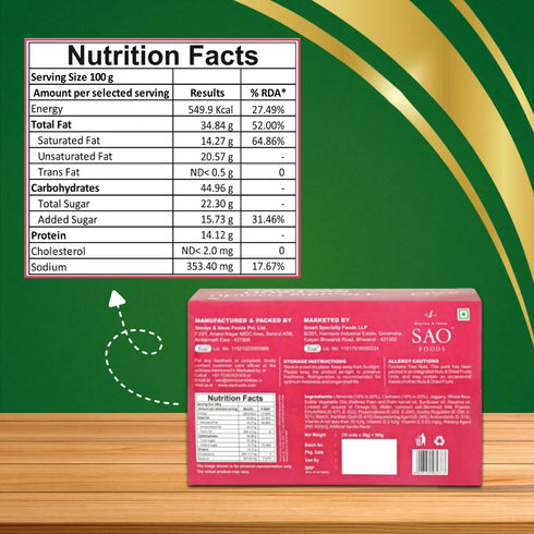SAO Foods Dryfruit Cookies