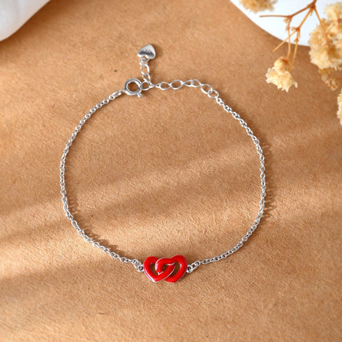 Meera Jaipur Dumpling baby silver bracelet