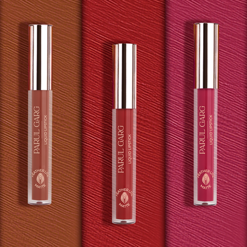 Parul Garg Beauty Dusky Trio: 3 Bestselling Deep Liquid Lipsticks