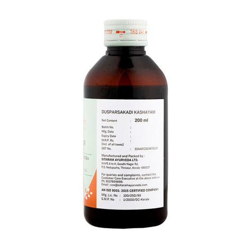 Sitaram Ayurveda Dusparsakadi Kashayam