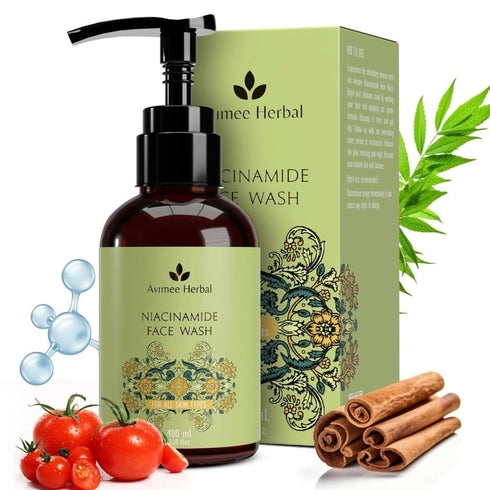 Avimee Herbal Niacinamide Face Wash For Daily Hydration and Nourishment
