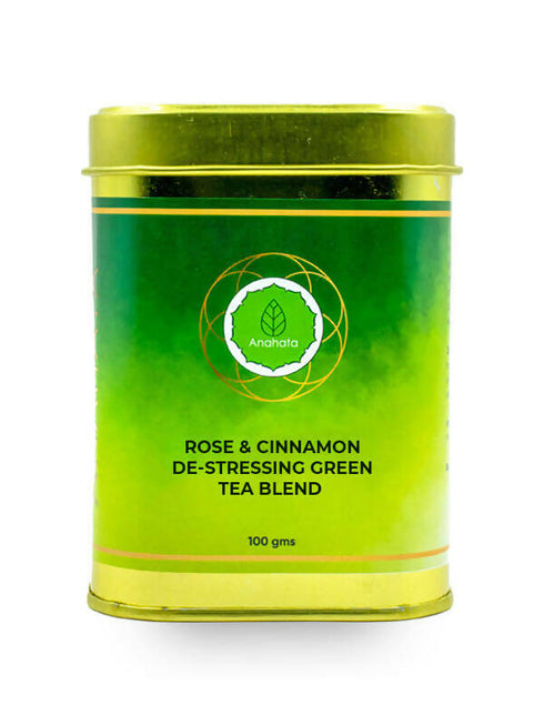 Anahata Rose & Cinnamon De-Stressing Green Tea Blend