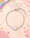 Meera Jaipur Marie the Kitty Silver Bracelet