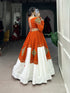Ethenika White Concept Gamthi Navratri Lehenga Choli