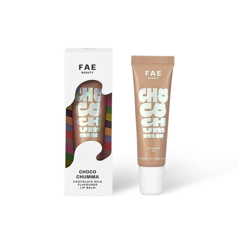 FAE Beauty Choco Chumma Chocolate Milk Lip Balm SPF 20+ - Sheer Brown 10 gm