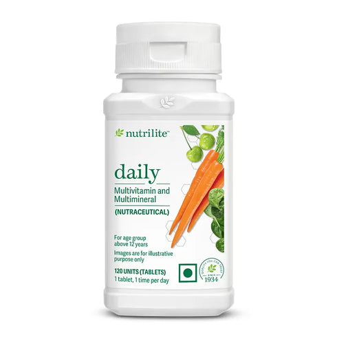 Amway Nutrilite Daily-120 Tab| 1 Count | Pack Of 1