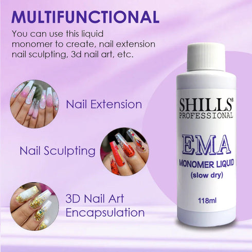 Shills Professional EMA Monomer Liquid (Slow Dry)