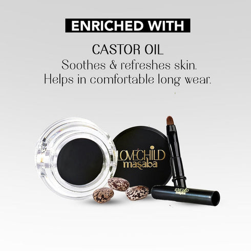 LoveChild EYE 2K| Gel Eyeliner With Applicator Black