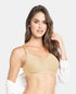 Jockey Wirefree Non Padded Cotton Stretch Full Coverage Nursing Bra with Front Clasp Opening - Light Skin