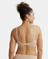 Jockey Wirefree Non Padded Cotton Stretch Full Coverage Plus Size Bra with Side Panel Support - Light Skin