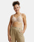 Jockey Wirefree Non Padded Cotton Stretch Full Coverage Plus Size Bra with Side Panel Support - Light Skin