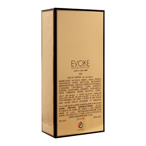 Ajmal Perfumes India EVOKE GOLD EDITION Perfume for Men