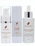 Flawora Anti-Grey Hair Serum|Anti Acne Serum & Gold Face Serum Combo