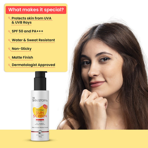 The Skin Story Broad Spectrum Sunscreen SPF 50