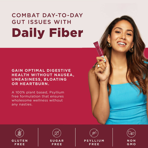 Wellbeing Nutrition Daily Fiber Powder Vanilla Berry Flavor