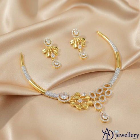 Elegant Choker Necklace Set