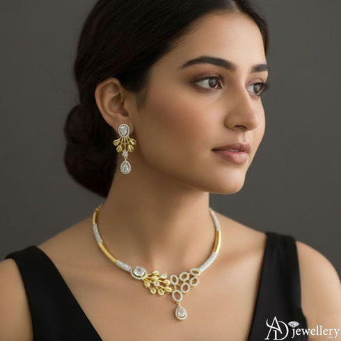 Elegant Choker Necklace Set
