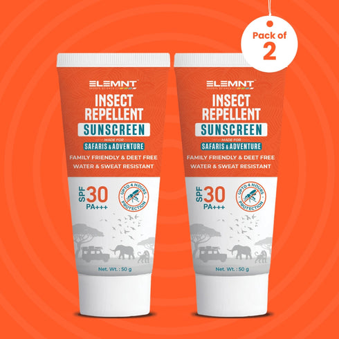 Elemnt Insect Repellent Sunscreen - Safari and Adventure