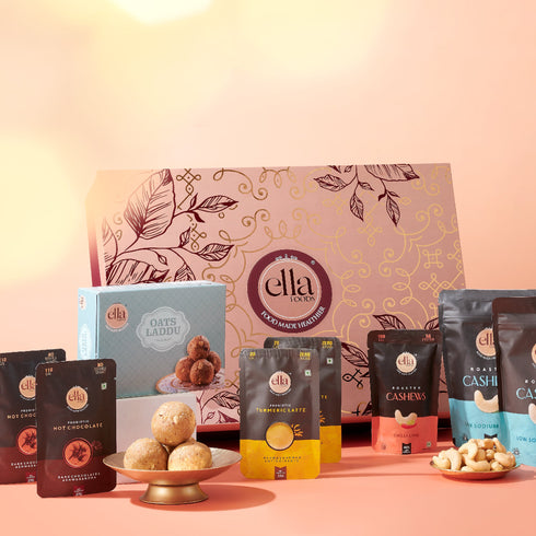 Ella Foods Majestic Diwali Hamper Box of Gourmet Goodies