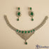 Emerald Collar Necklace Set